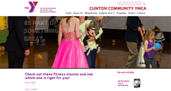 Desktop Screenshot of clintoncommymca.org