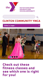 Mobile Screenshot of clintoncommymca.org